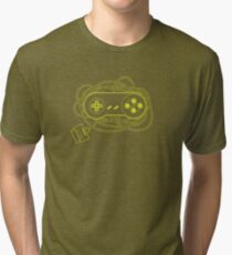 PADS OF JOY series - SNes Tri-blend T-Shirt