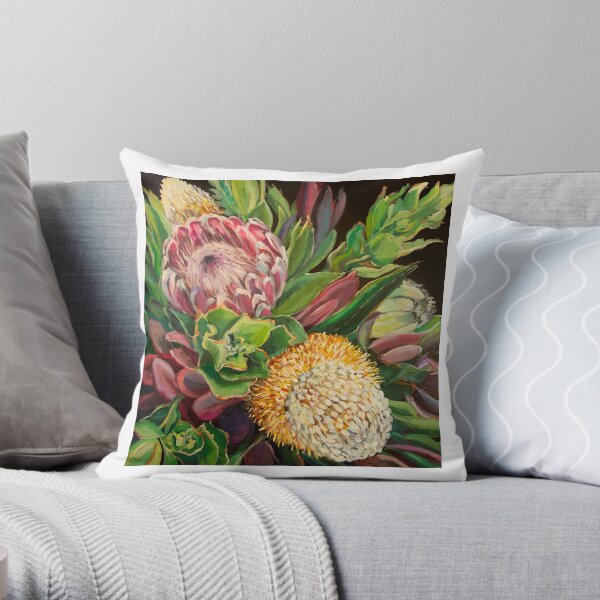 Royal Bliss Square Throw Pillow