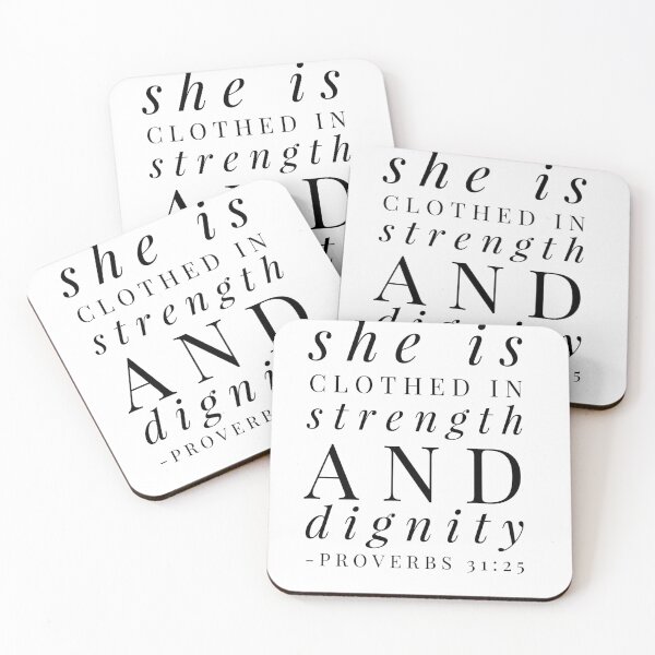 Item preview, She is clothed in strength and dignity designed and sold by ashdenent.