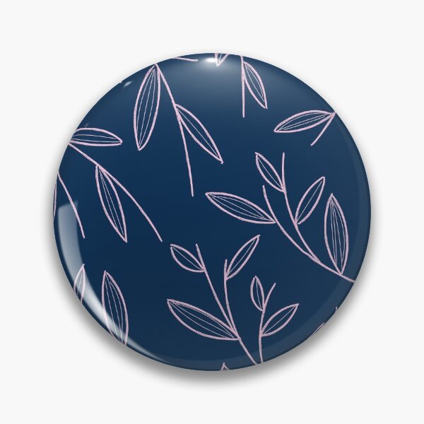 Item preview, Navy Leaves designed and sold by studiolilu.