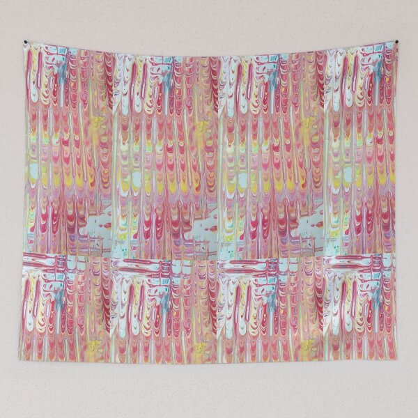 Item preview, Marbled paint in reds, pinks and yellows designed and sold by Emma  Amies.