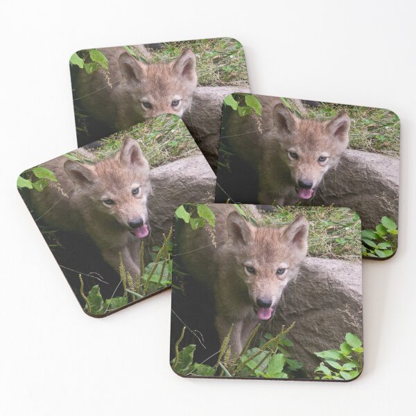 Item preview, Timber Wolf Pup designed and sold by WolvesOnly.