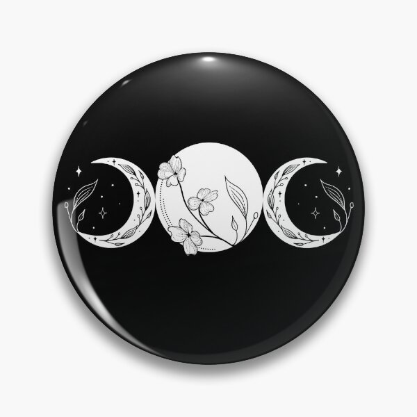 Item preview, Triple Moon Goddess Witch Wicca designed and sold by LoopyGalaxy.