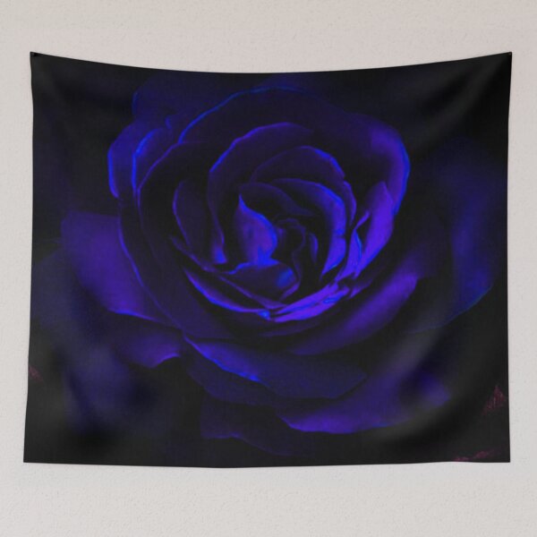 Item preview, Dark Blue Vintage Rose designed and sold by TeeGals.