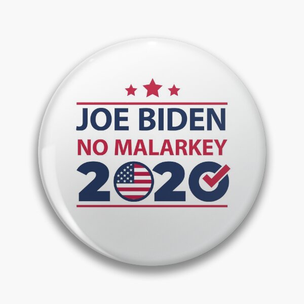 Item preview, NO MALARKEY  Joe Biden Vote 2020 designed and sold by GOGdesigns.