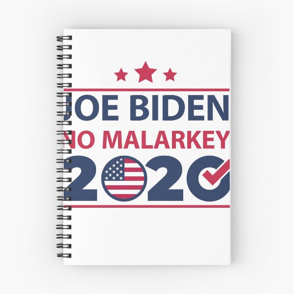 Item preview, NO MALARKEY  Joe Biden Vote 2020 designed and sold by GOGdesigns.