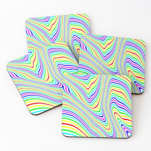 Item preview, Abstract colorful stripes designed and sold by urban-color.