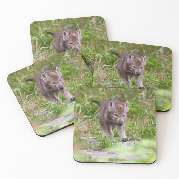 Item preview, Timber Wolf Pup designed and sold by WolvesOnly.