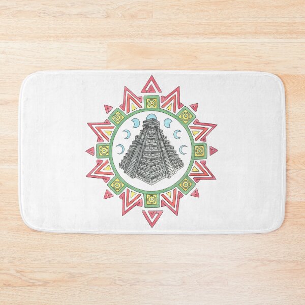 Item preview, El Castillo - the Temple of Kukulcan designed and sold by mackarmstrong.