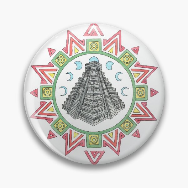 Item preview, El Castillo - the Temple of Kukulcan designed and sold by mackarmstrong.