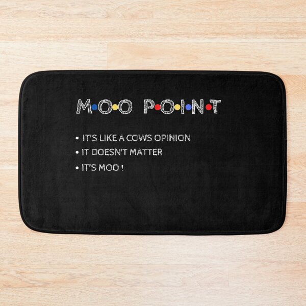 Item preview, Moo Point(cows opinion) designed and sold by yeeted17.
