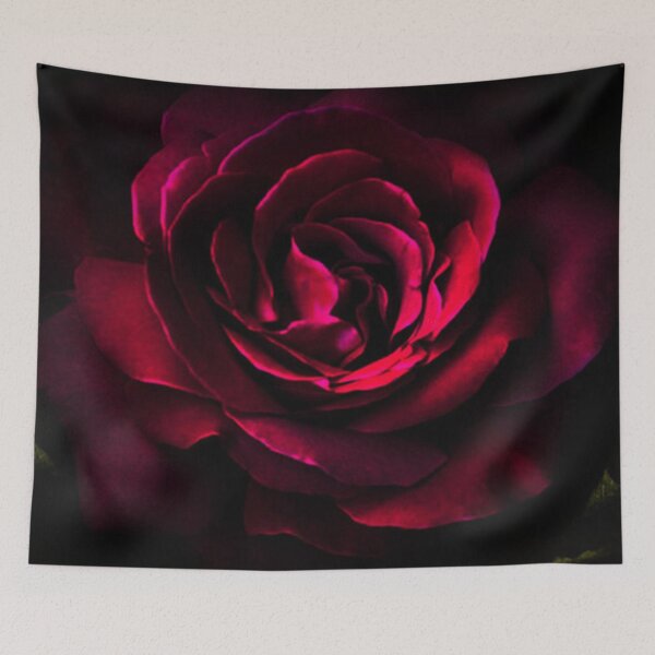 Item preview, Dark Red Vintage Rose designed and sold by TeeGals.