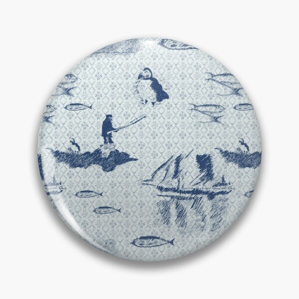 Artikelvorschau, Tammie Norie Fishing – Blau entworfen und verkauft von Juliewdesigns.