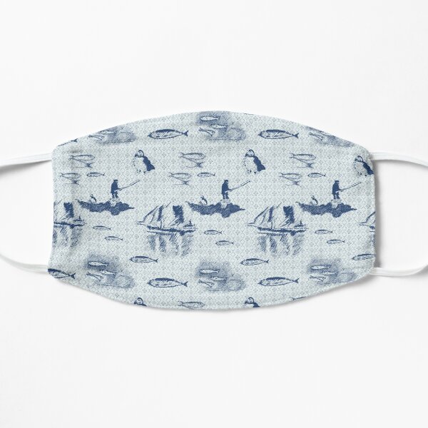 Tammie Norie Fishing - Blue Flat Mask