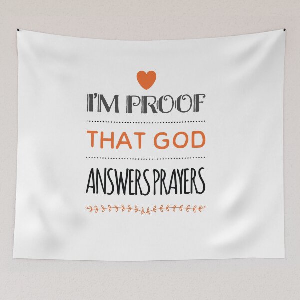 Item preview, Im proof that God answers prayers christian design designed and sold by ashdenent.