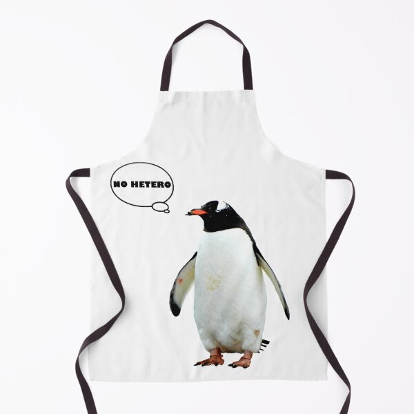 Item preview, No Hetero Penguin Image LGBT designed and sold by LuckyKermit.