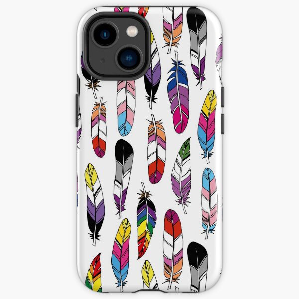 Pride Feathers Repeat iPhone Tough Case
