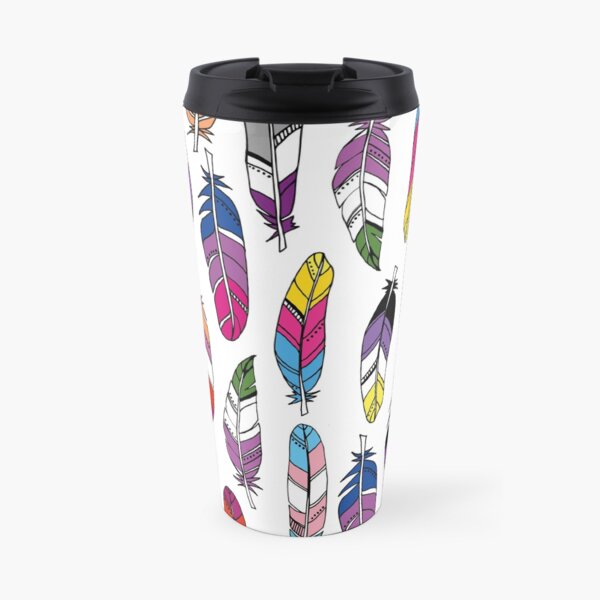 Pride Feathers Repeat Travel Mug