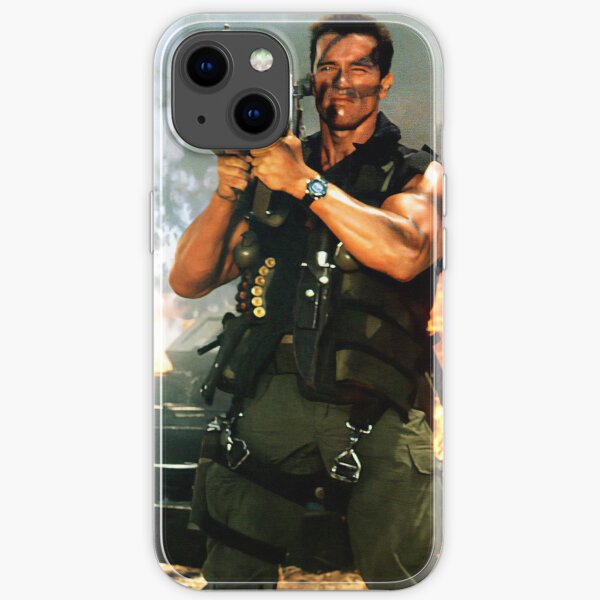 Étui de lance-roquettes Schwarzenegger Coque souple iPhone