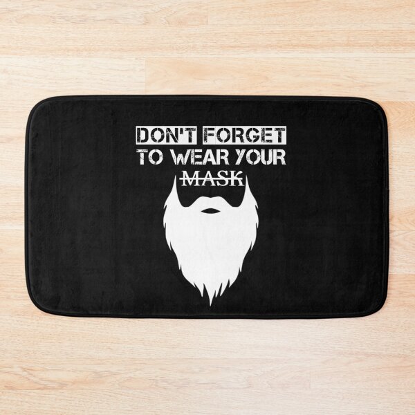 Item preview, Never forget to wear your beard designed and sold by thebearderhood.