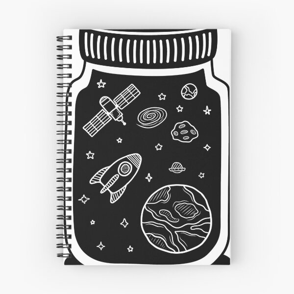 Item preview, Space objects in the glass jar designed and sold by ArtAlexDesign.