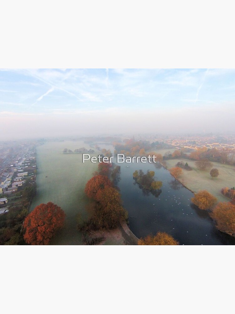 Harrowlodge Park in the mist 1 by hartrockets