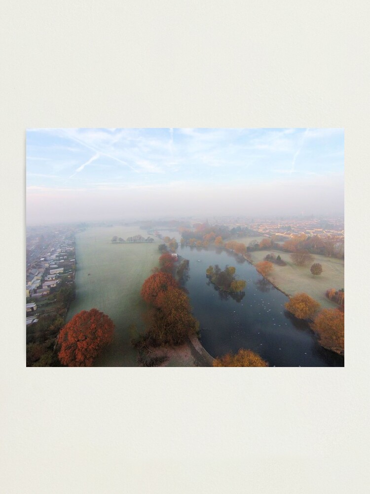 Alternate view of Harrowlodge Park in the mist 1 Photographic Print