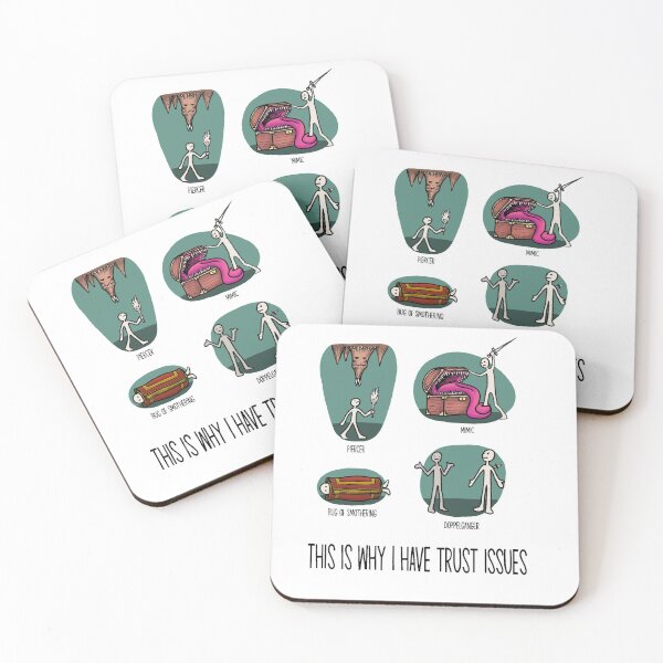 Item preview, Trust Issues designed and sold by Renegadefowl.