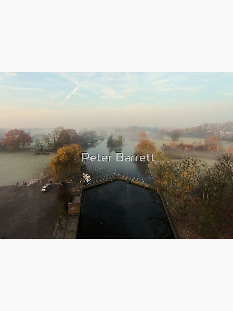 Harrowlodge Park in the mist 2 by hartrockets