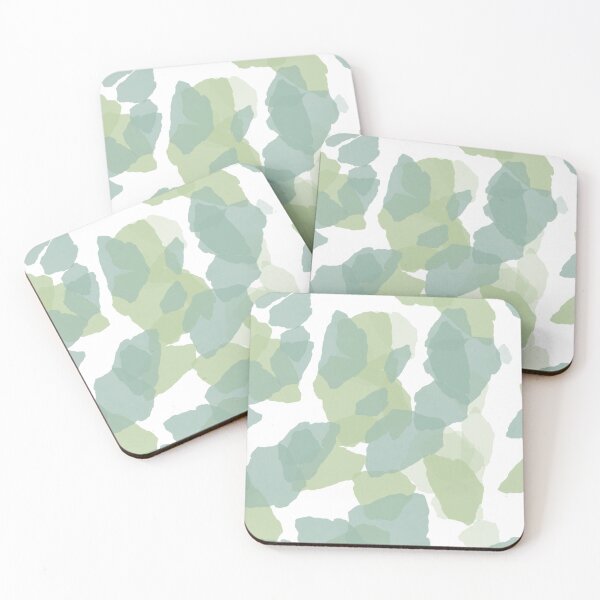 Item preview, Green abstract pattern design designed and sold by ShinArts.