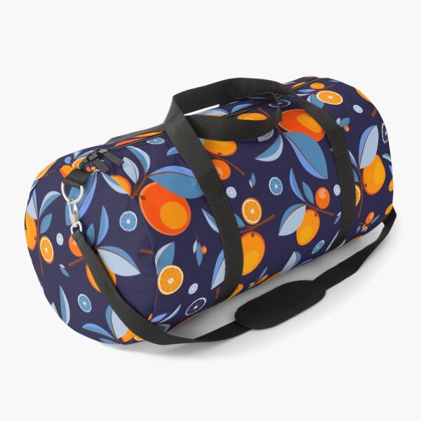 Item preview, Blue & Orange Garden Pattern designed and sold by lanolga.