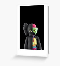 Tarjeta de felicitación Kaws 2