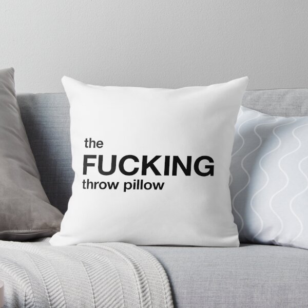 Pillow I Fucking Love You Throw Pillow Witchy Cushion Cover Floor Pillow Tattoo ADULT