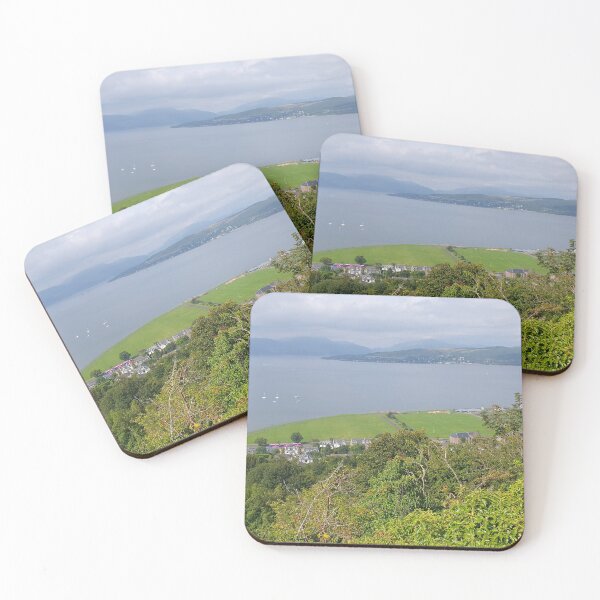 Item preview, View of Battery Park from Lyle hill Greenock Inverclyde Scotland designed and sold by Scottish Photography .