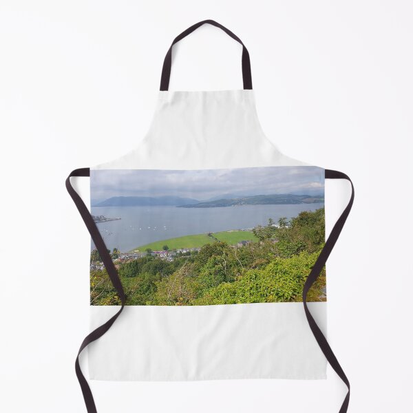 Item preview, View of Battery Park from Lyle hill Greenock Inverclyde Scotland designed and sold by Scottish Photography .
