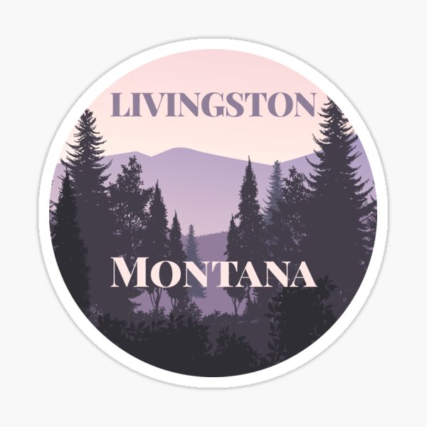 Livingston, Montana Sticker