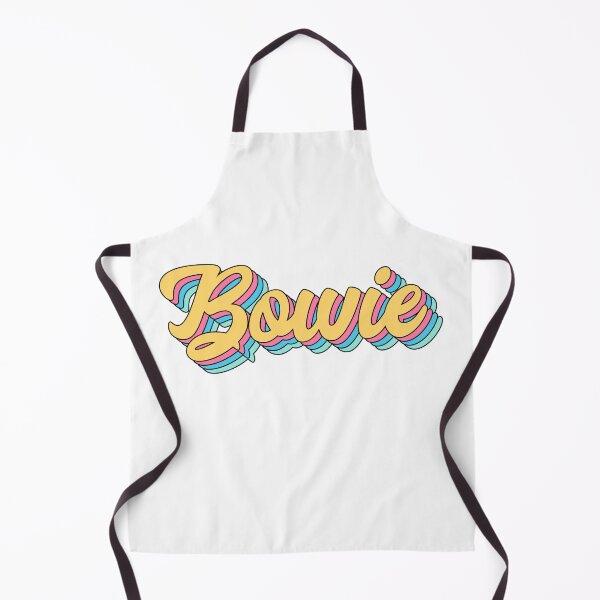 Item preview, Bowie Retro Yellow Script designed and sold by modeoftravel.