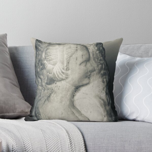 Portrait of a Woman Throw Pillow