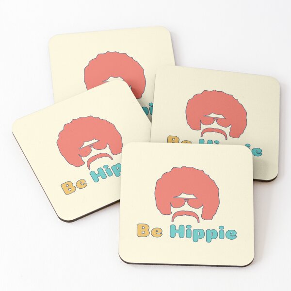Item preview, Hippie Sticker designed and sold by gooddesignart.
