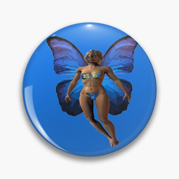 Item preview, NUDE BUTTERFLY PRINCESS With FRIENDS  Twain OPTICAL ILLUSION designed and sold by Tim Forder.