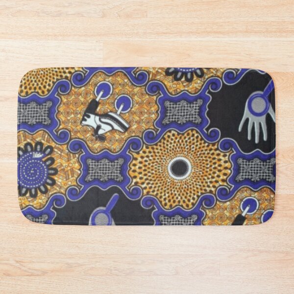 Item preview, Blue fun pattern facemask designed and sold by Lucy Wambua.