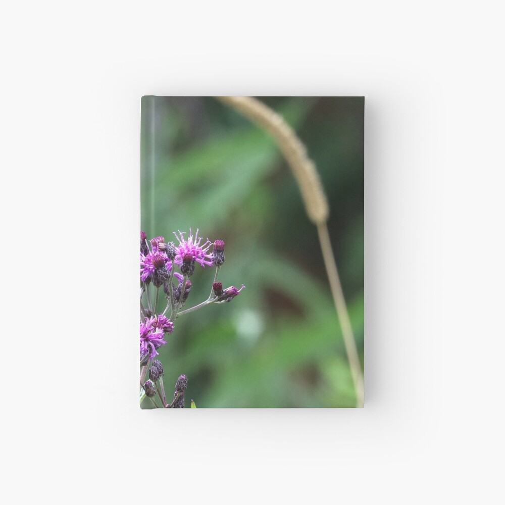 Snowberry Clearwing Moth on Ironweed Hardcover Journal