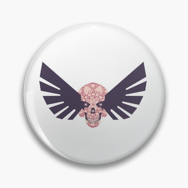 Item preview, Skull-Flying-Eye-Border-of-Colorful-flower designed and sold by nadimujjl.