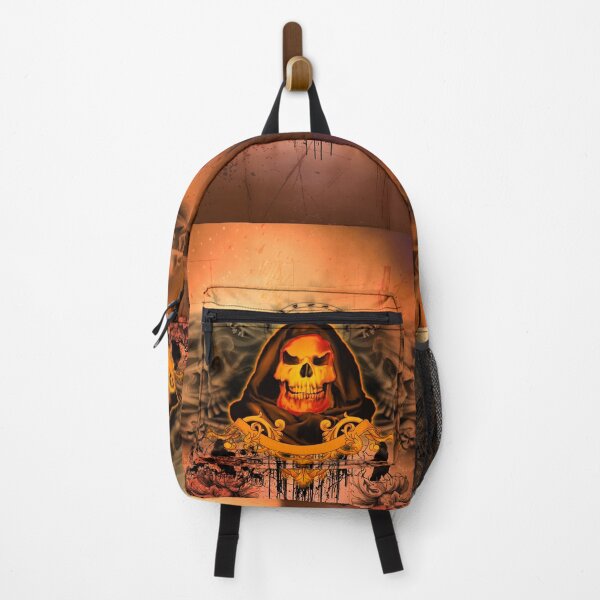 Item preview, Awesome skull with fire  designed and sold by nicky2342.