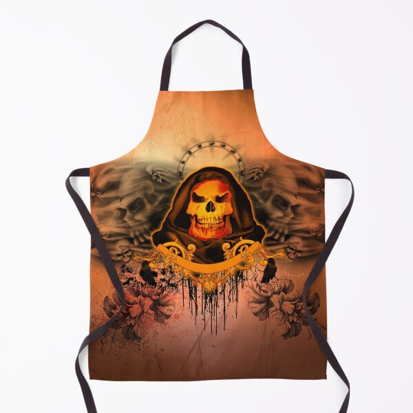 Item preview, Awesome skull with fire designed and sold by nicky2342.