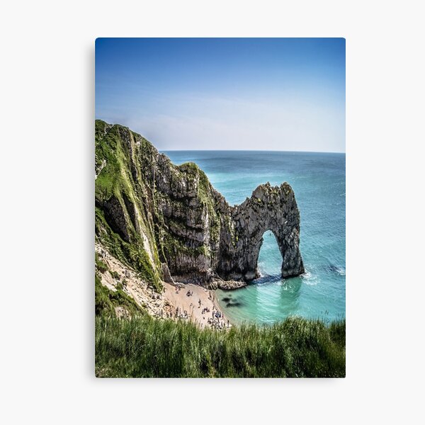 Durdle Door in Dorset 2 Canvas Wall Art Picture Print