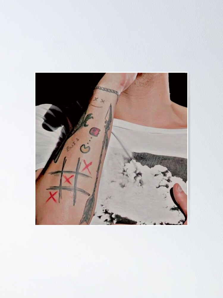 Louis Tomlinson tattoos - set of 6 [see products for more layouts