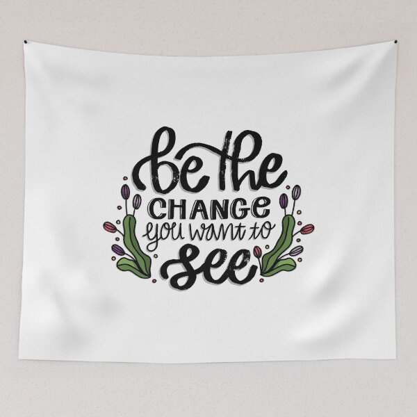 Item preview, Be the change designed and sold by orangedesigns49.