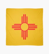 new mexico sun zia indian symbol Scarf