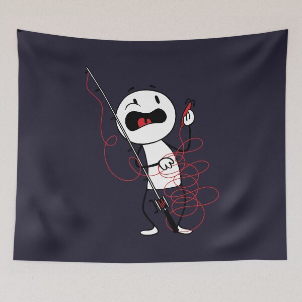 Item preview, Angler stick figure designed and sold by DerSenat.
